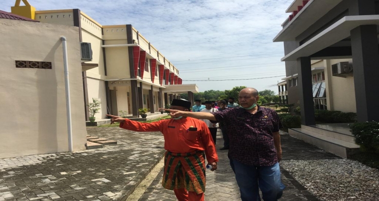 Kadis PMDDukcapil Riau H.Yurnalis Jemput Fasilitas Pelatihan Masyarakat ke Balatmas Kemendes RI Regional