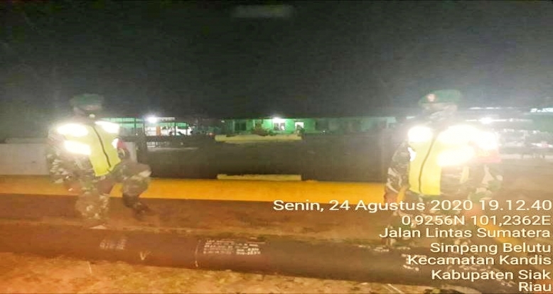 Pengunjung Kedai Jamu Km 71 Kelurahan Telaga Samsam Diharapkan Memakai Masker dan Menjalankan AKB