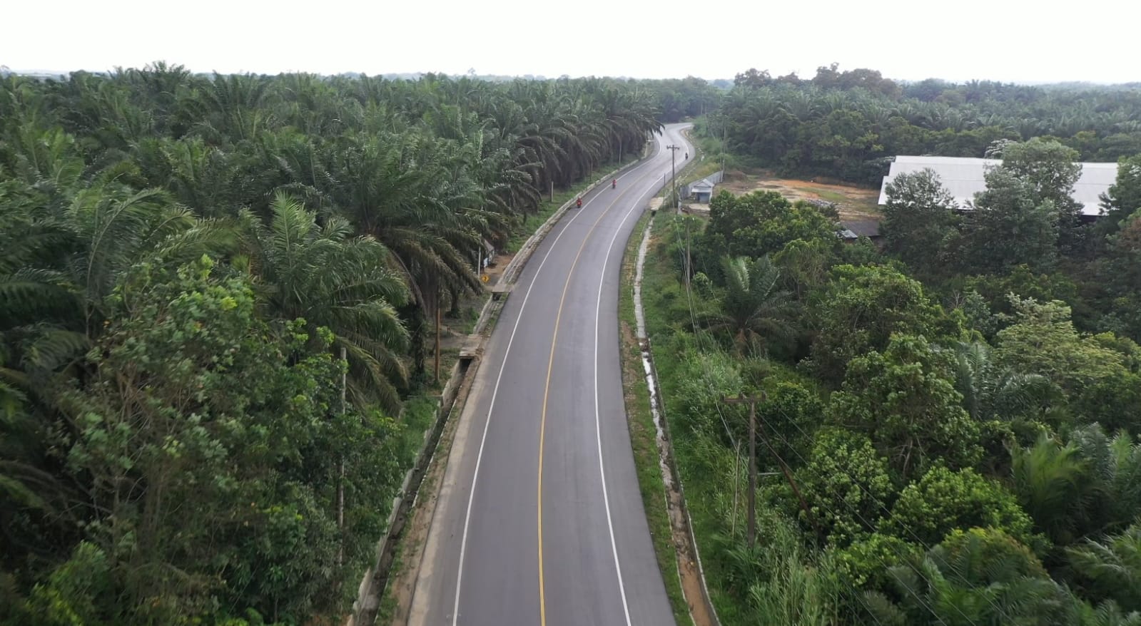 PT Adhi Karya (Persero) Tbk Preservasi 43 Km Jalintim Riau, Sediakan Fasilitas Jalur Mudik Lebaran 2023