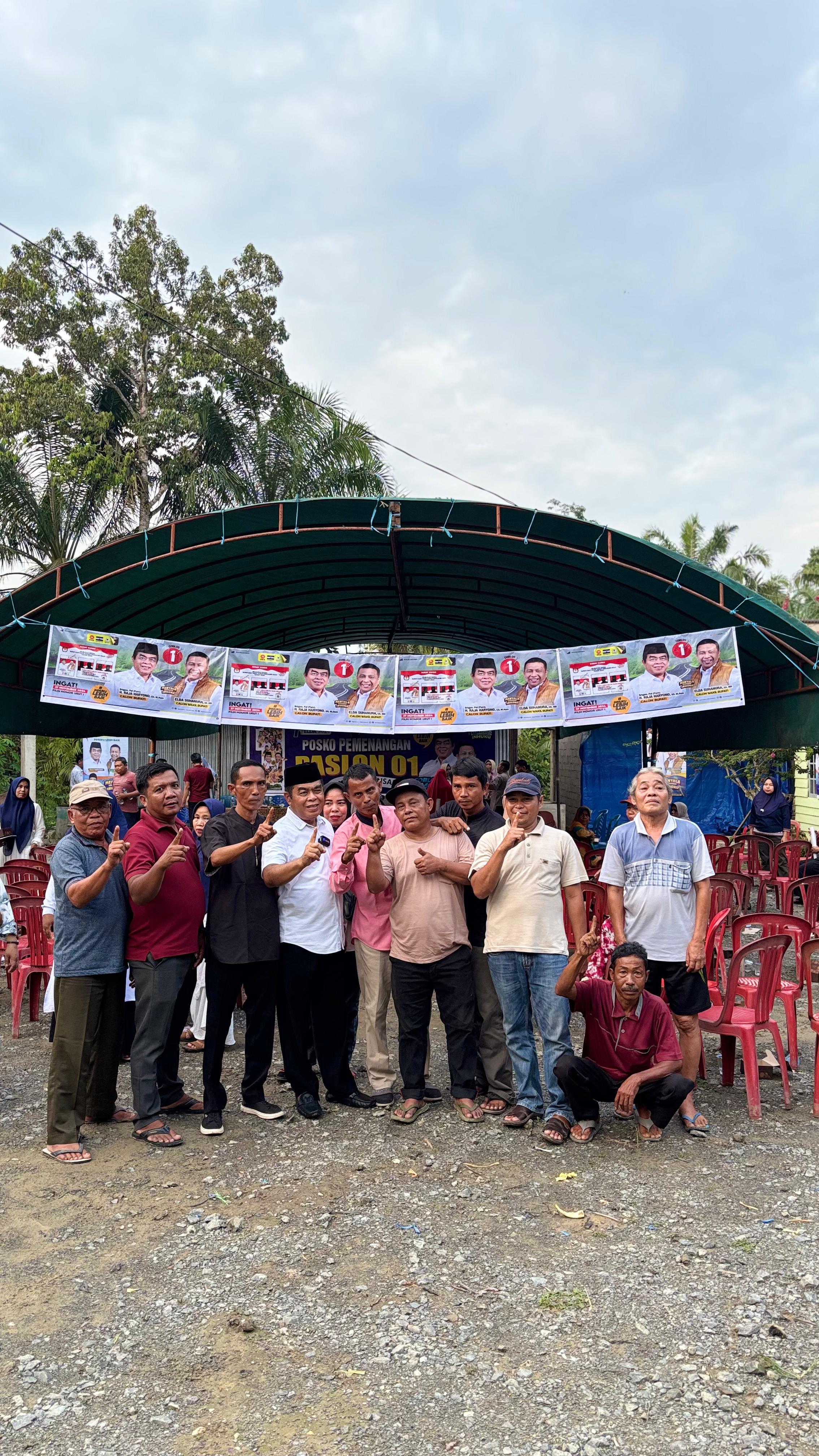 Raja Haryono Tegaskan Komitmen Pemberantasan Narkoba dalam Kampanye Dialogis di Batang Gansal