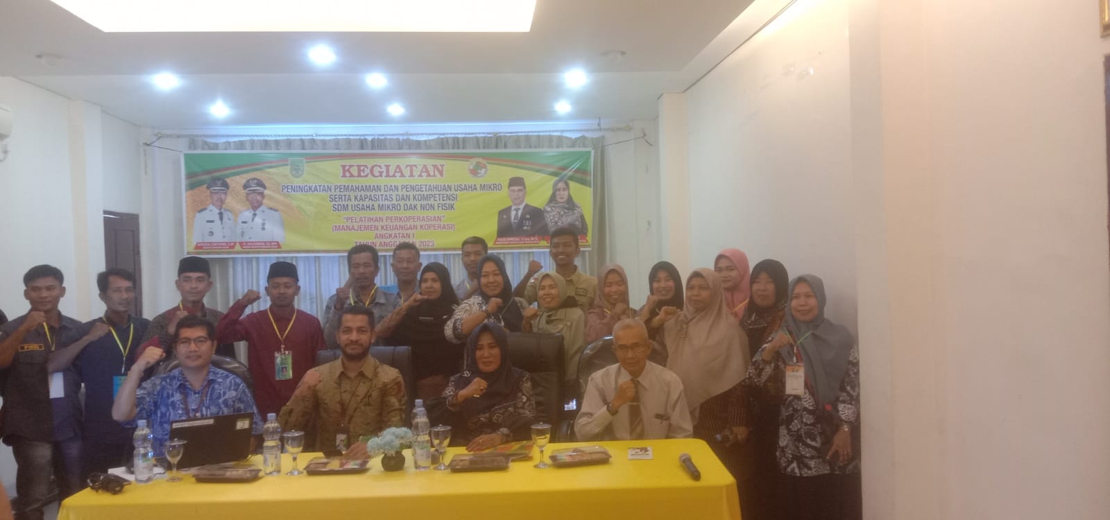 Diskop UMKM Rohil Adakan Pelatihan Manajemen Keuangan Bagi Koperasi Baru