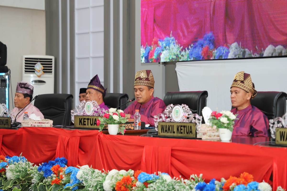DPRD Rohul Gelar Paripurna Istimewa Dalam Rangka HUT Rokan Hulu ke - 25