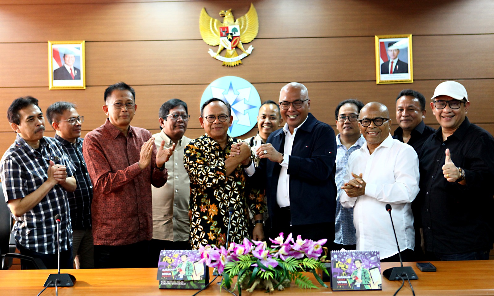 PWI Resmi Kembali Tempati Sekretariat di Gedung Dewan Pers, Akhmad Munir: Momentum Strategis Perkuat Pers Nasional