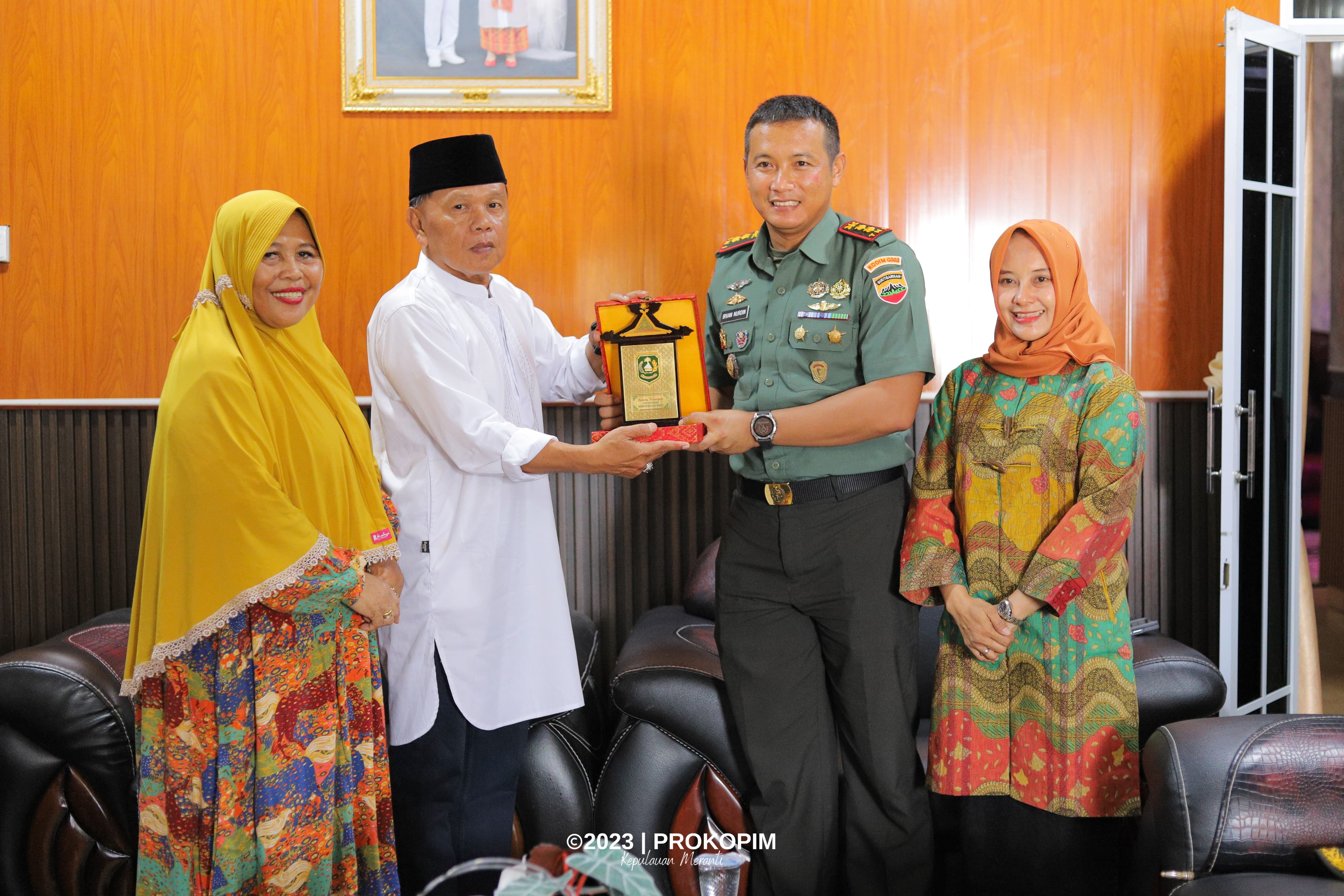 Plt Bupati Asmar Terima Kunjungan Dandim 0303