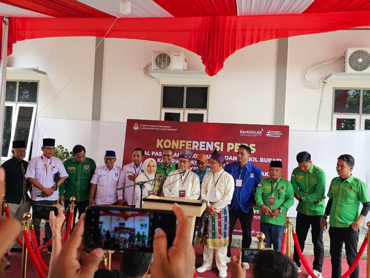 Resmi Mendaftar, Paslon Bermanfaat Optimis Menang Satu Putaran di Pilkada 2024