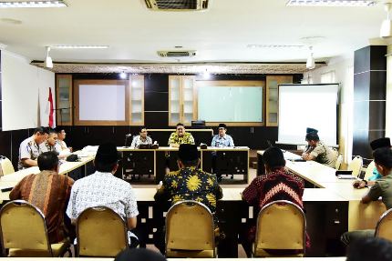 Asisten 1 Setda Inhil Pimpin Rapat Persiapan Pawai Takbir Hari Raya Idul Fitri 1438 H