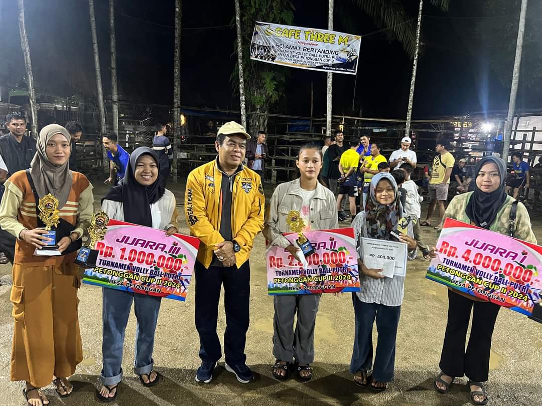 Raja Haryono Apresiasi Turnamen Voli, Dorong Pembinaan Atlet Muda di Inhu