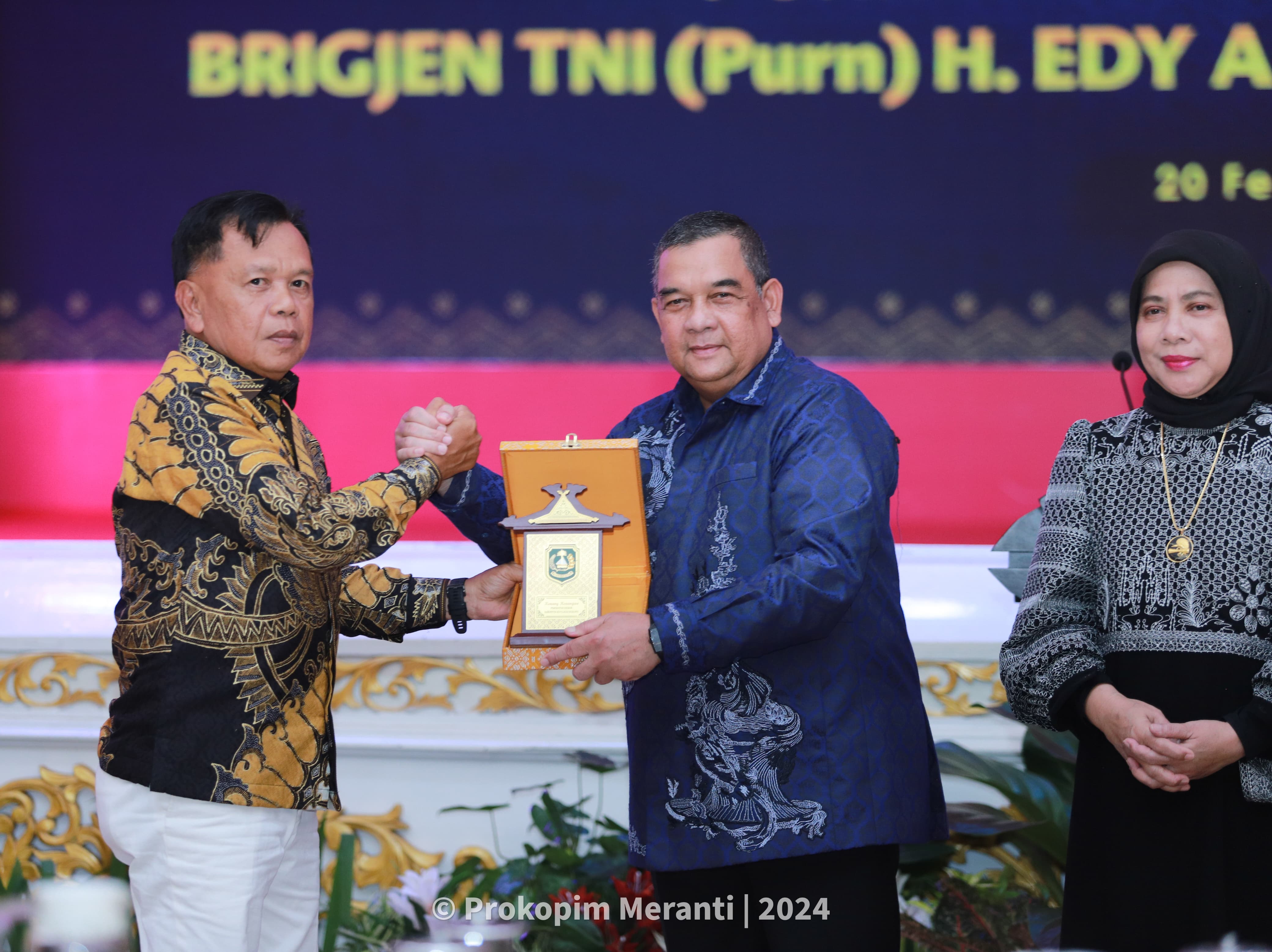 Plt Bupati Asmar Hadiri Silaturahmi Purna Tugas Gubri Edy Natar