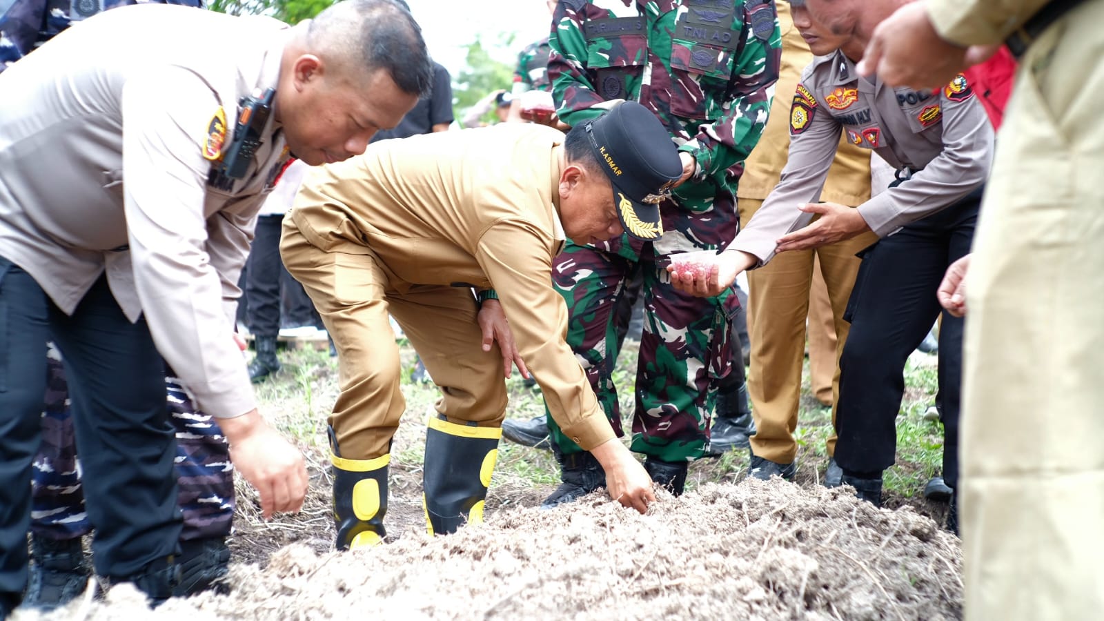 H. Asmar : Meranti Siap Jadi Penopang Pangan Nasional