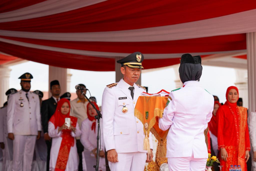 Bupati Rohil Jadi Irup HUT Republik Indonesia ke-78