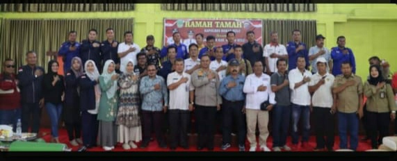 Kapolres Rohul ajak  Insan Pers bersinergi bangun Rohul