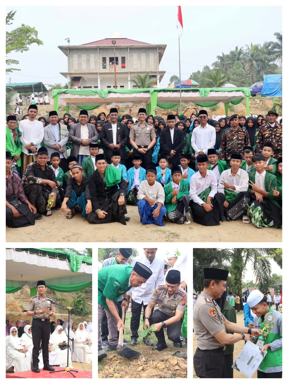 Hari Santri 2026 di Pelalawan, Kapolres Ahmad Nur Ari Serukan Persatuan, Santri Diminta Aktif Jaga Kamtibmas