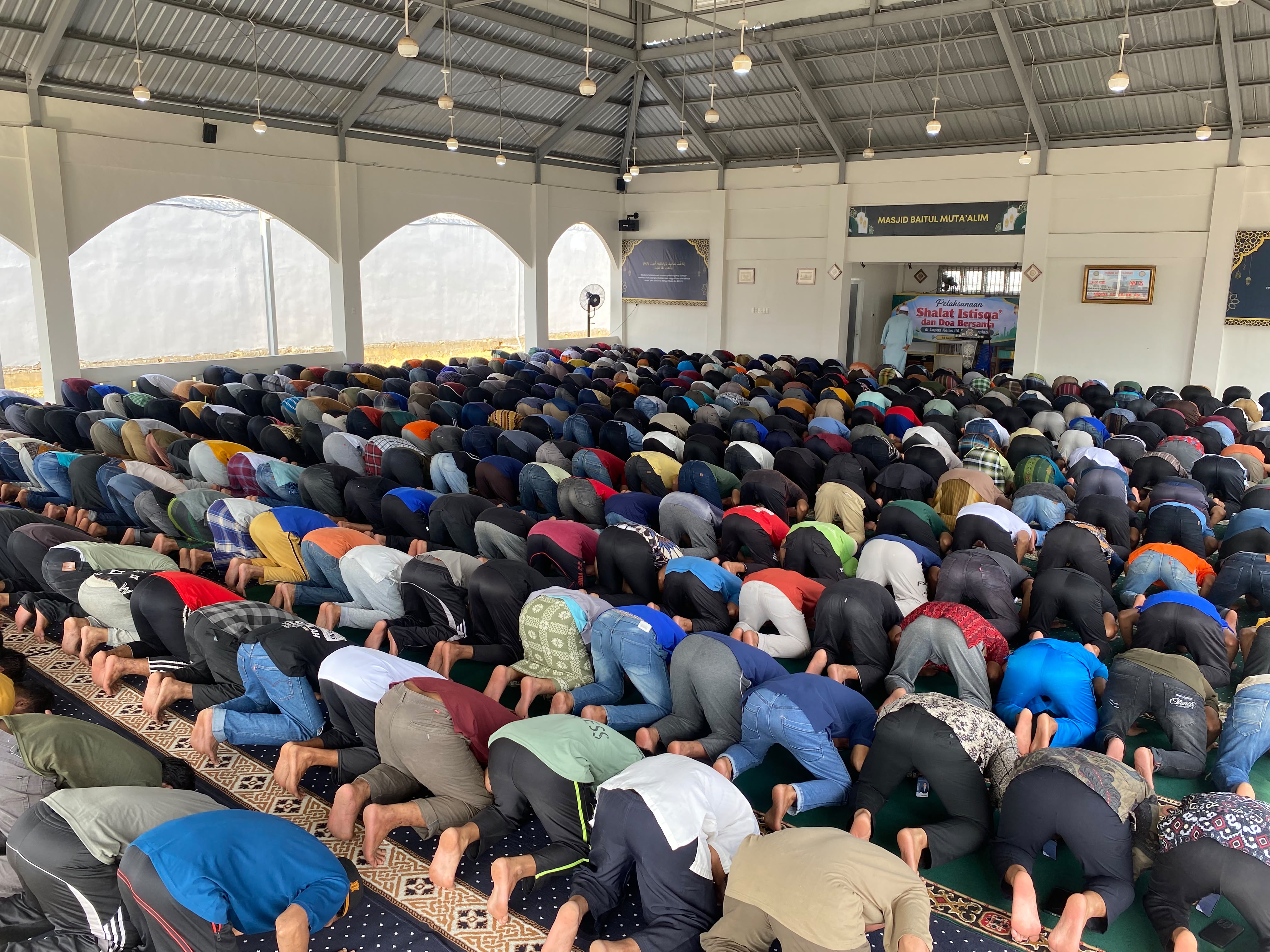 Menghadapi Musim Kemarau, Lapas Bagansiapiapi Gelar Shalat Istisqa dan Doa Bersama