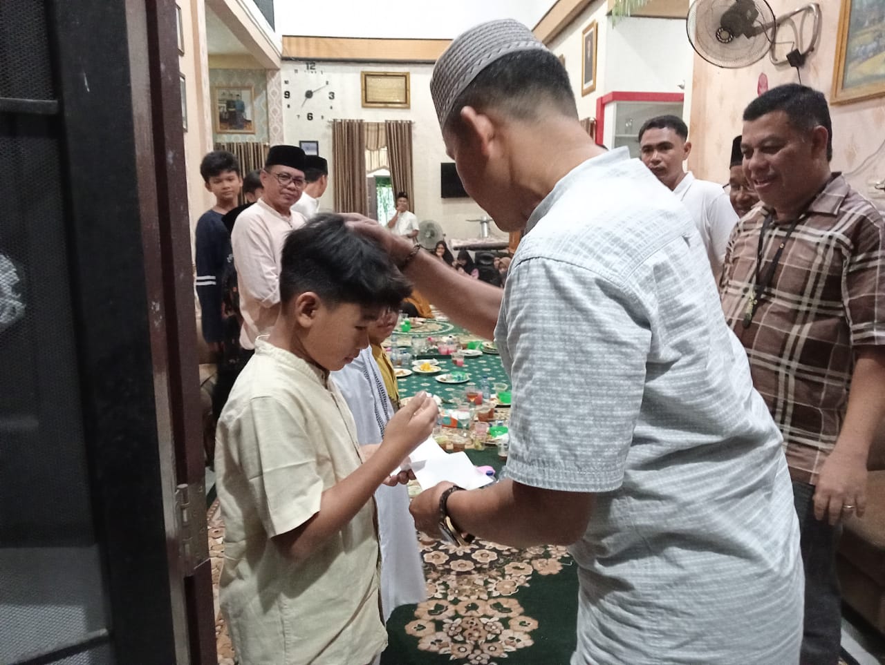 Kasat Bimas Polres Rohul hadiri Bukber IKK Rohul di Kediaman Syahril Topan