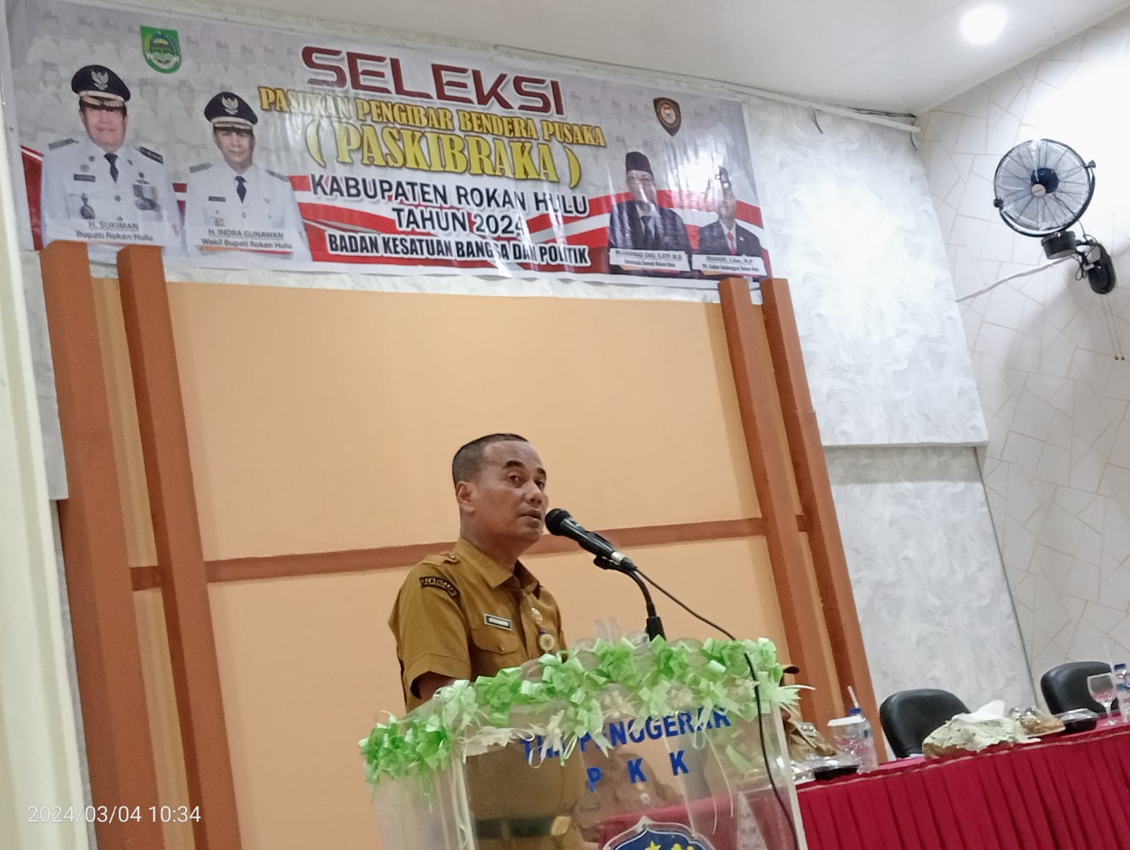 Bupati Rohul Ingatkan Panitia Seleksi Paskibraka  Harus Netral