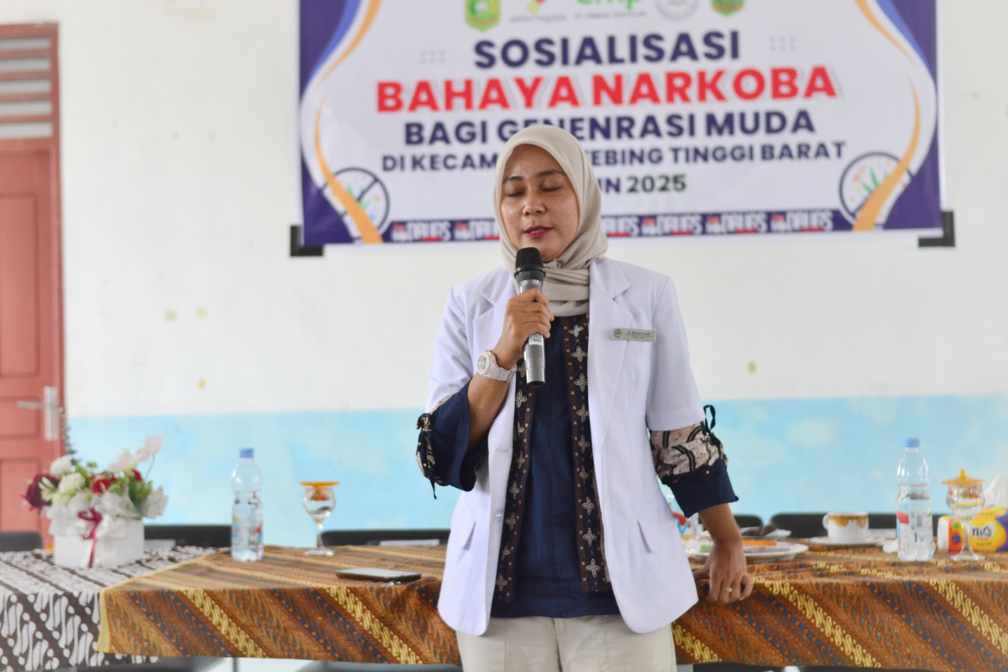 PT ITA EMP Bersama Media Kabar PesisirNews dan SMAN 2 Tebing Tinggi Barat Gelar Sosialisasi Bahaya Narkoba