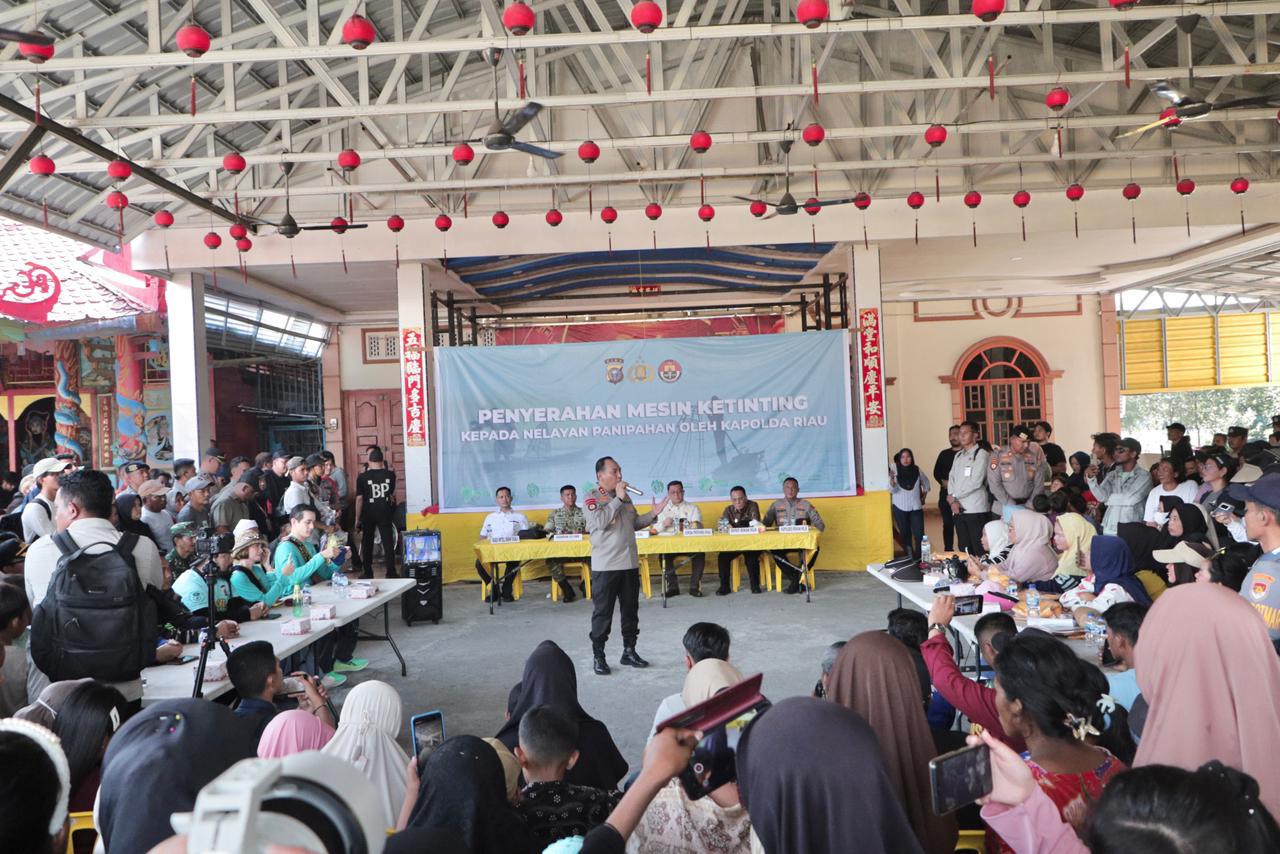 Pasca Demonstrasi, Kapolda Riau, Sekda Provinsi, dan Danrem 031/Wira Bima Pimpin Cooling System di Panipahan