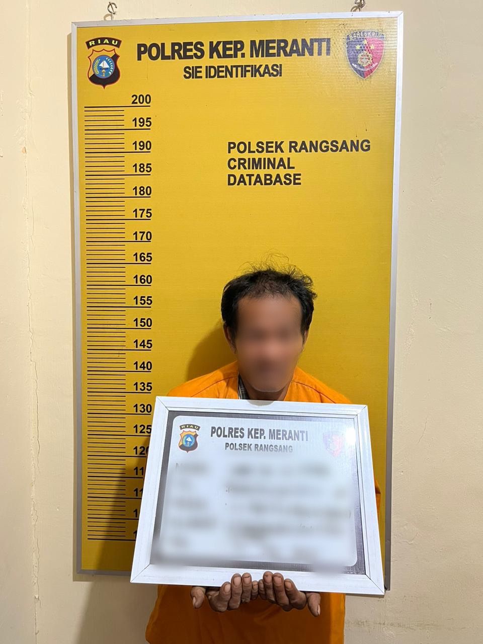 Polsek Rangsang Amankan 2 Pelaku di Duga Pengedar Narkotika Jenis Sabu