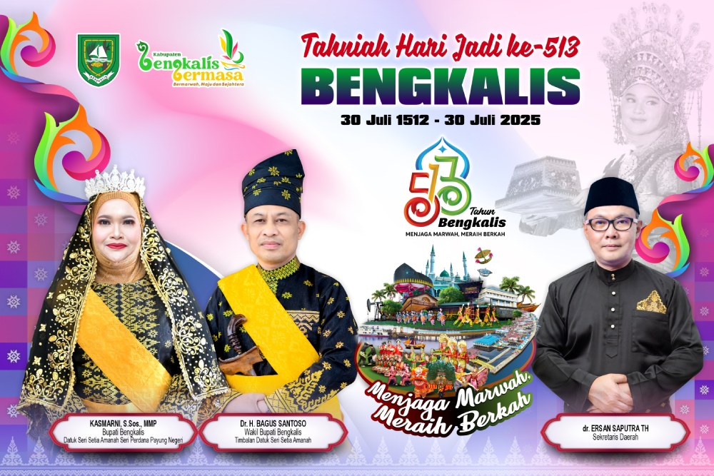 Bengkalis Bermarwah: Menuju Kemajuan, Sejahtera dalam Kebersamaan