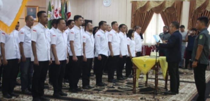 Riswansyah Resmi Nahkodai KONI Rokan Hilir Periode 2025–2029