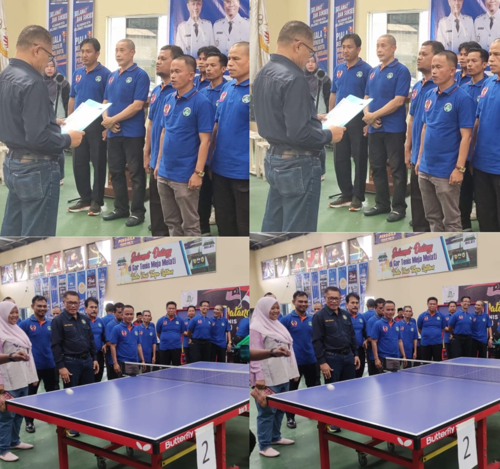 Sah  Pengurus   PTMSI Kota Pekanbaru di Resmikan