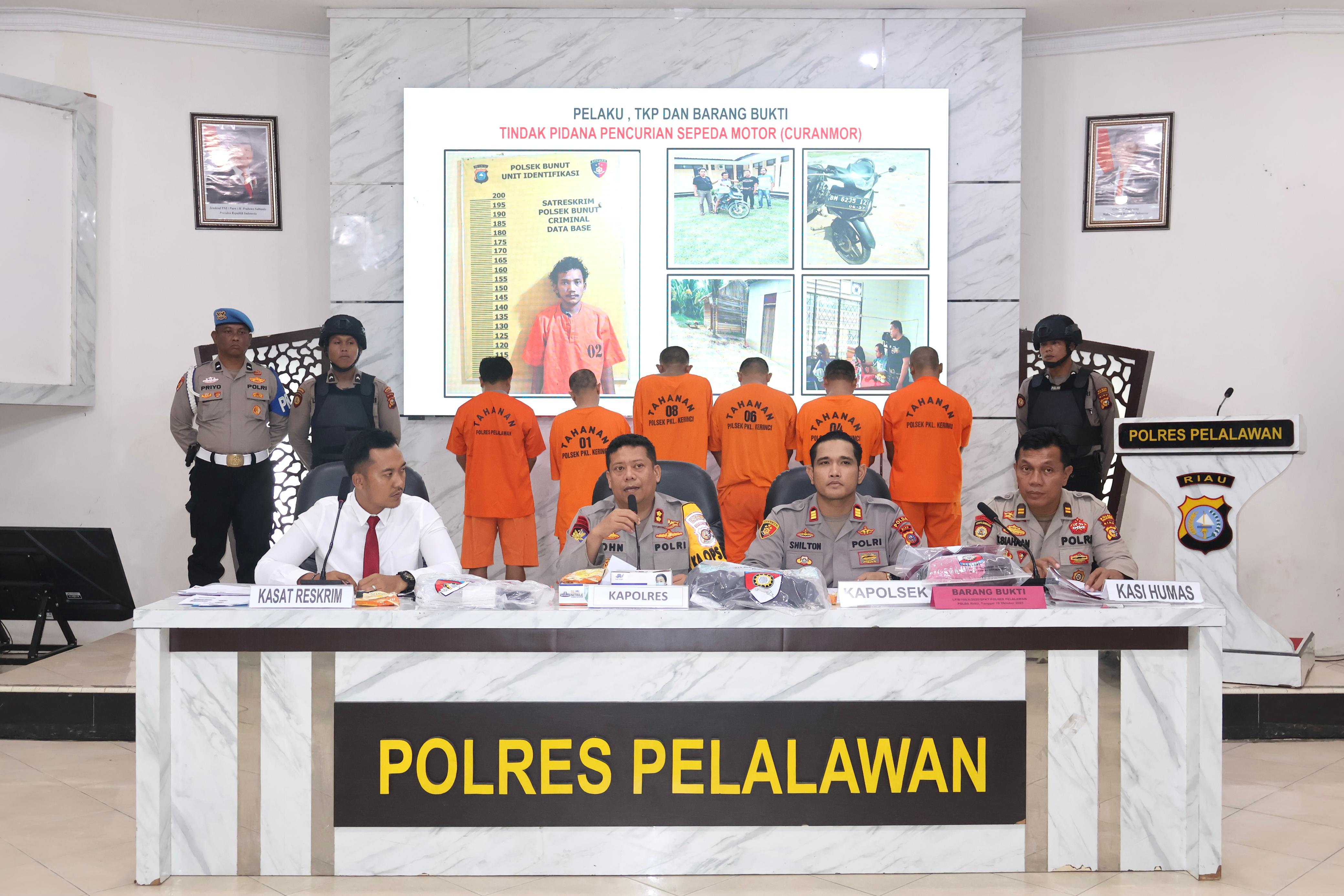 Polres Pelalawan Bongkar Sindikat Pemerasan Berkedok BNN Gadungan, Tiga Pelaku Ditangkap