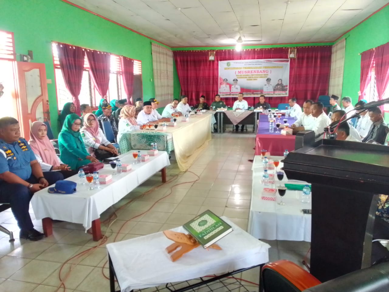 Musrenbang Tingkat Kecamatan Merbau, Pakai Zom: Bupati Meranti: Harus Mengacu 7 Program Strategis