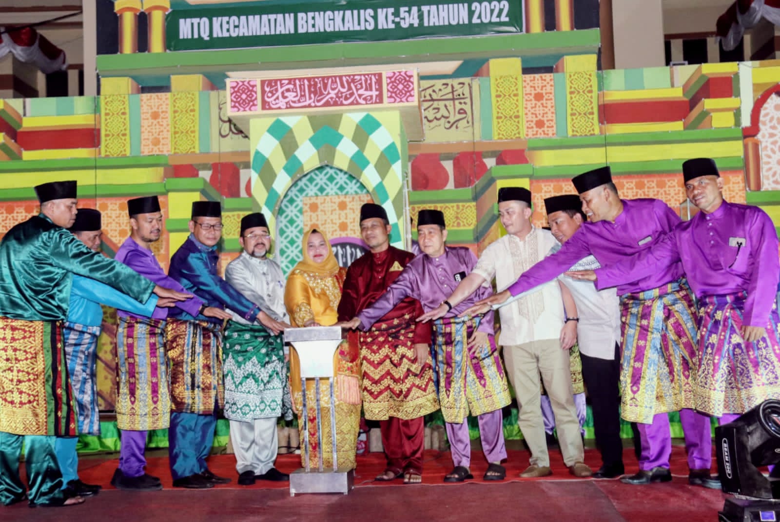 Bupati Kasmarni Buka MTQ ke-54 Tingkat Kecamatan Bengkalis