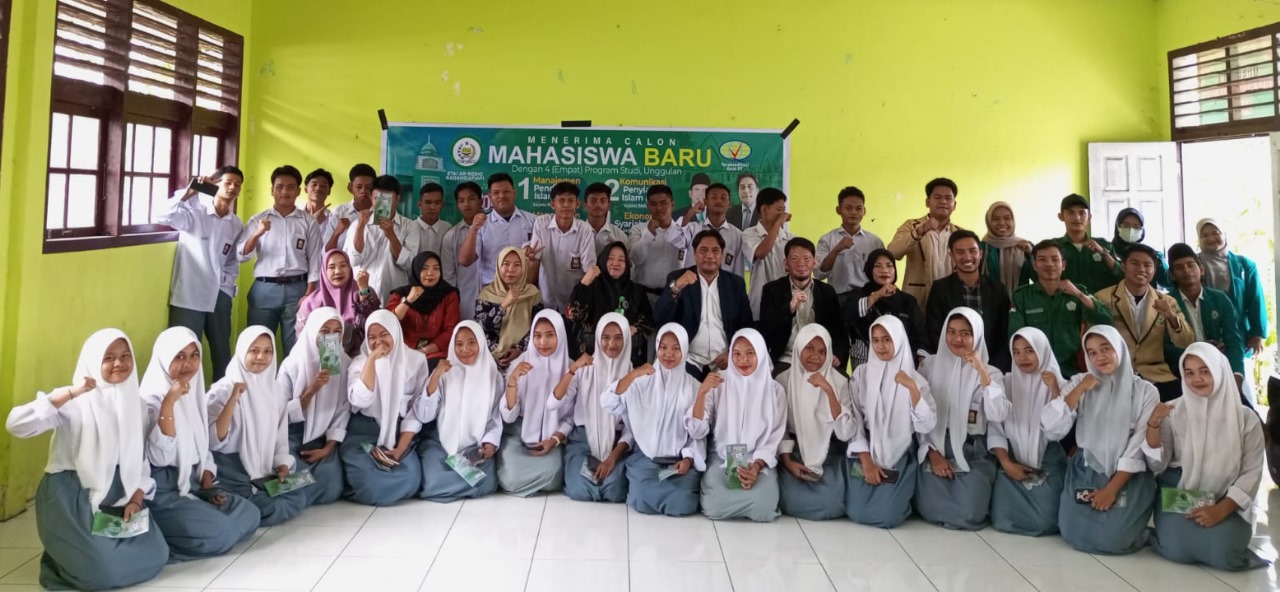 Sosialisasi PMB 2025-2026, STAI Ar-Ridho Kunjungi SMAS Muhammadiyah