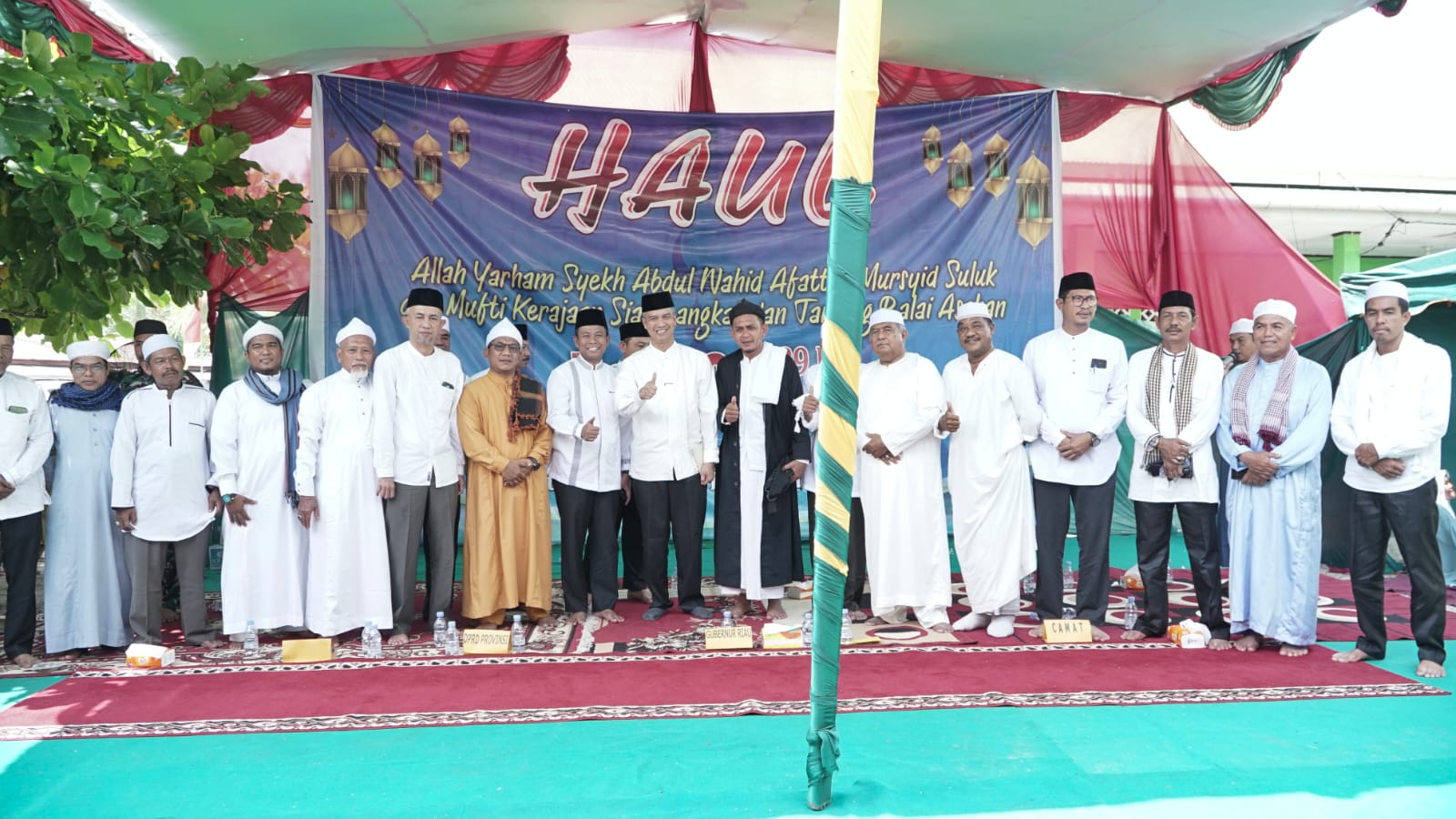 Wabup Sulaiman Hadiri Haul Tuan Guru Syek Abdul Wahid