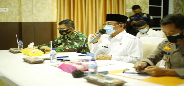 Kendalikan Penyebaran Covid-19, Bupati Inhil HM.Wardan Himbau SeluruhÂ  Camat Laksanakan Istighosah Kubra Serentak