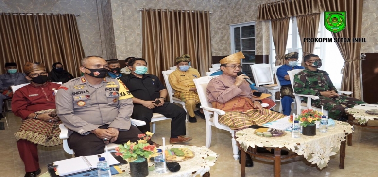 Bupati Inhil jadi Pemateri Webinar 