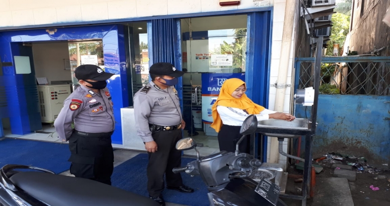 Polsek Bandar Sei Kijang Patroli dan Sosialisasi  AKB