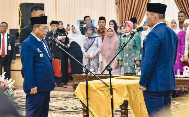 Resmi Dilantik, Sekda Rohil Diminta Perkuat Birokrasi dan Dongkrak PAD