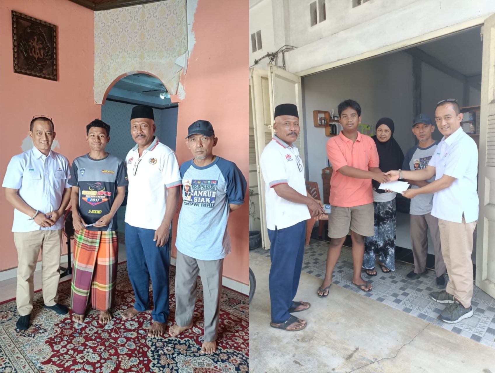 EMP Bentu Limited Santuni Anak Yatim Wartawan di Pelalawan, Wujud Kepedulian di Bulan Penuh Berkah
