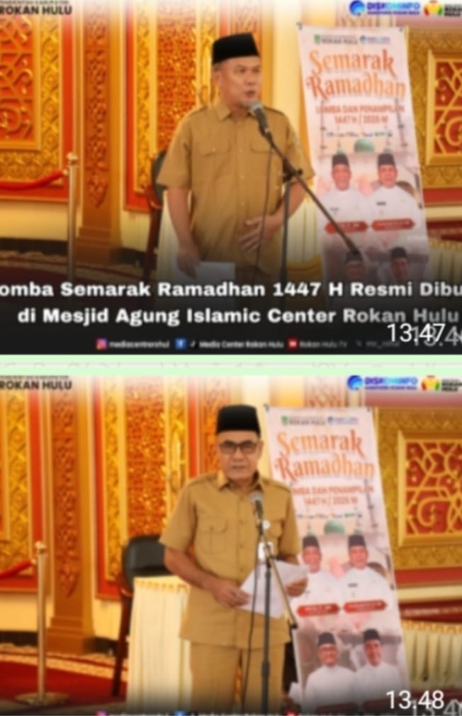 Lomba Semarak Ramadhan 1447 H Dibuka BPH di Masjid Agung Islamic Center Rokan Hulu