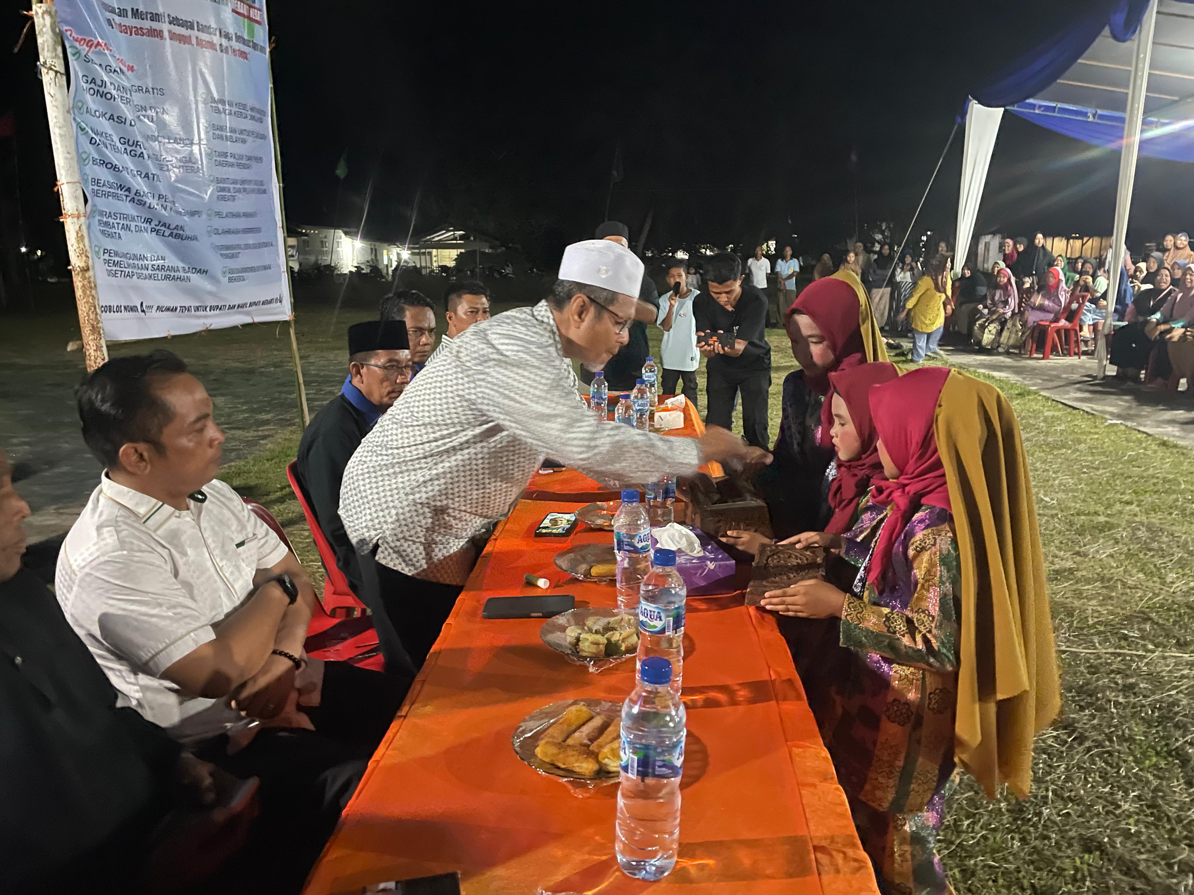 Peserta Kampanye Membludak, Masrul Fauzi Paparkan Program Strategis