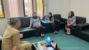 Bahas Program Peacemaker Training 2025, Dinas PMD Dukcapil Riau Sinergi dengan Kemenkumham RI