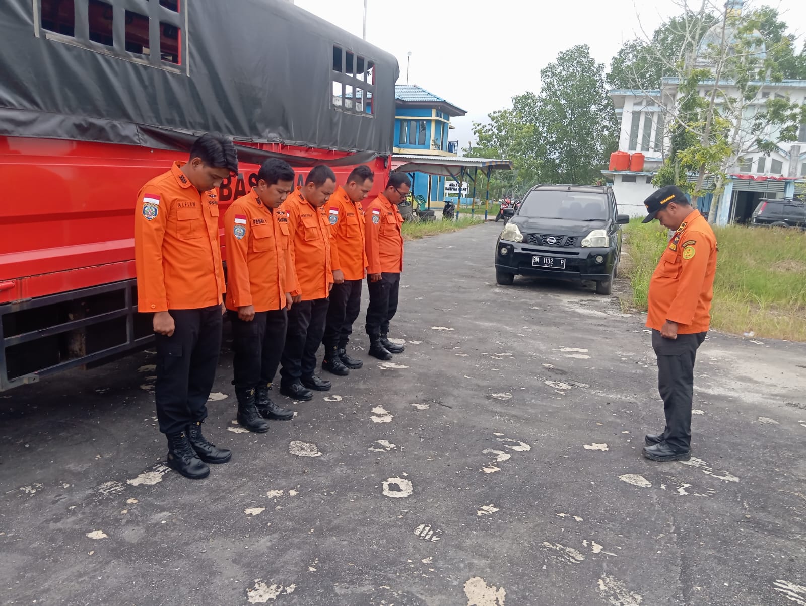 Penguatan Operasi SAR di Sibolga, Lima Personel SAR Rohil Diberangkatkan