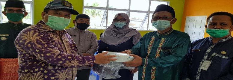 Bupati Meranti Tinjau Pembelajaran Tatap Muka Pertama di Riau Ditengah Pandemi Covid-19
