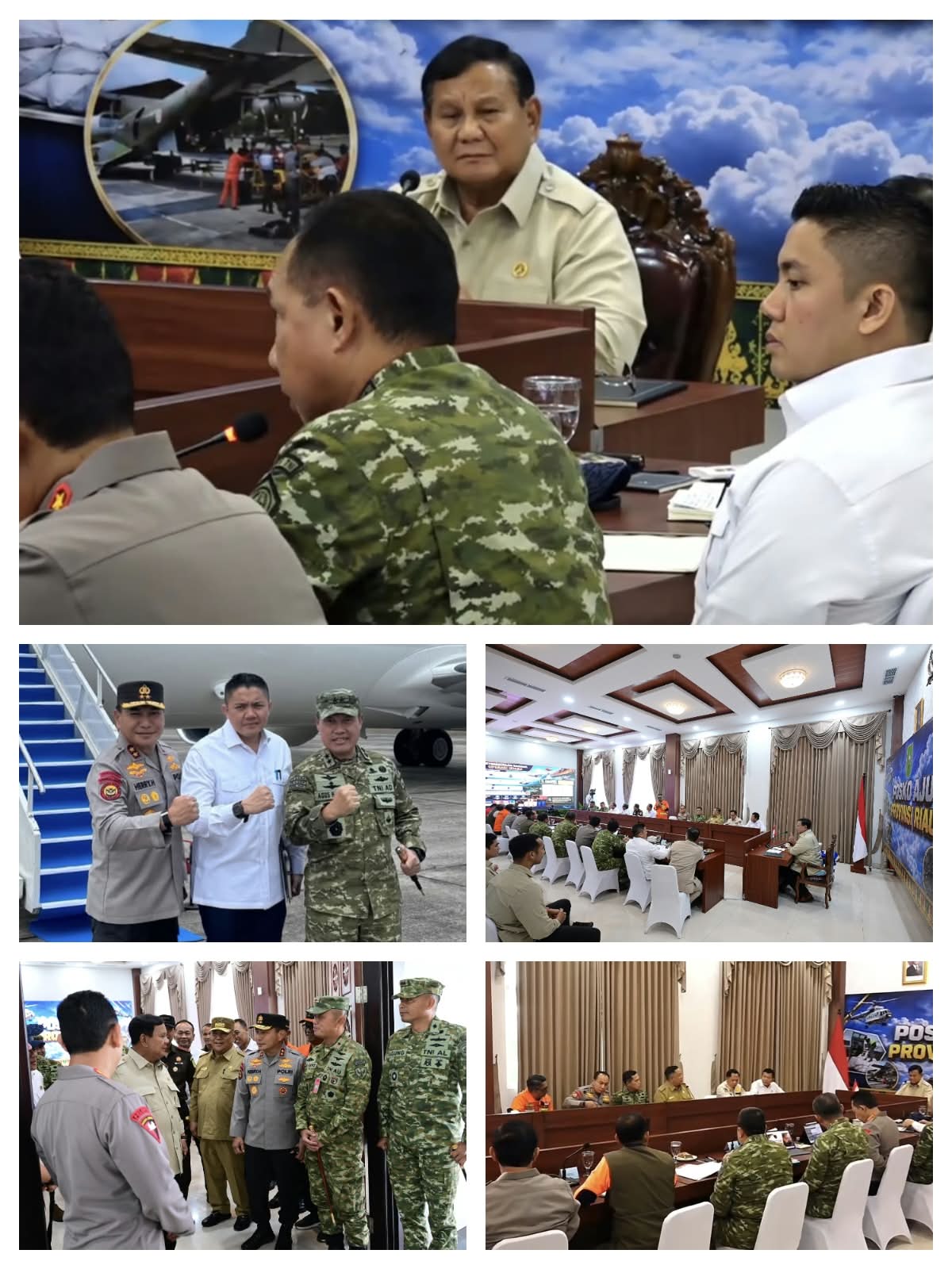 Jikalahari Soroti Kunjungan Prabowo ke Riau: Jangan Berhenti di Rapat, Tegakkan Hukum Karhutla