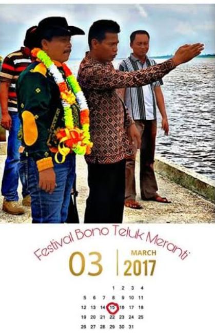 Bono Teluk Meranti Masuk Kalender Wisata Nasional 2017