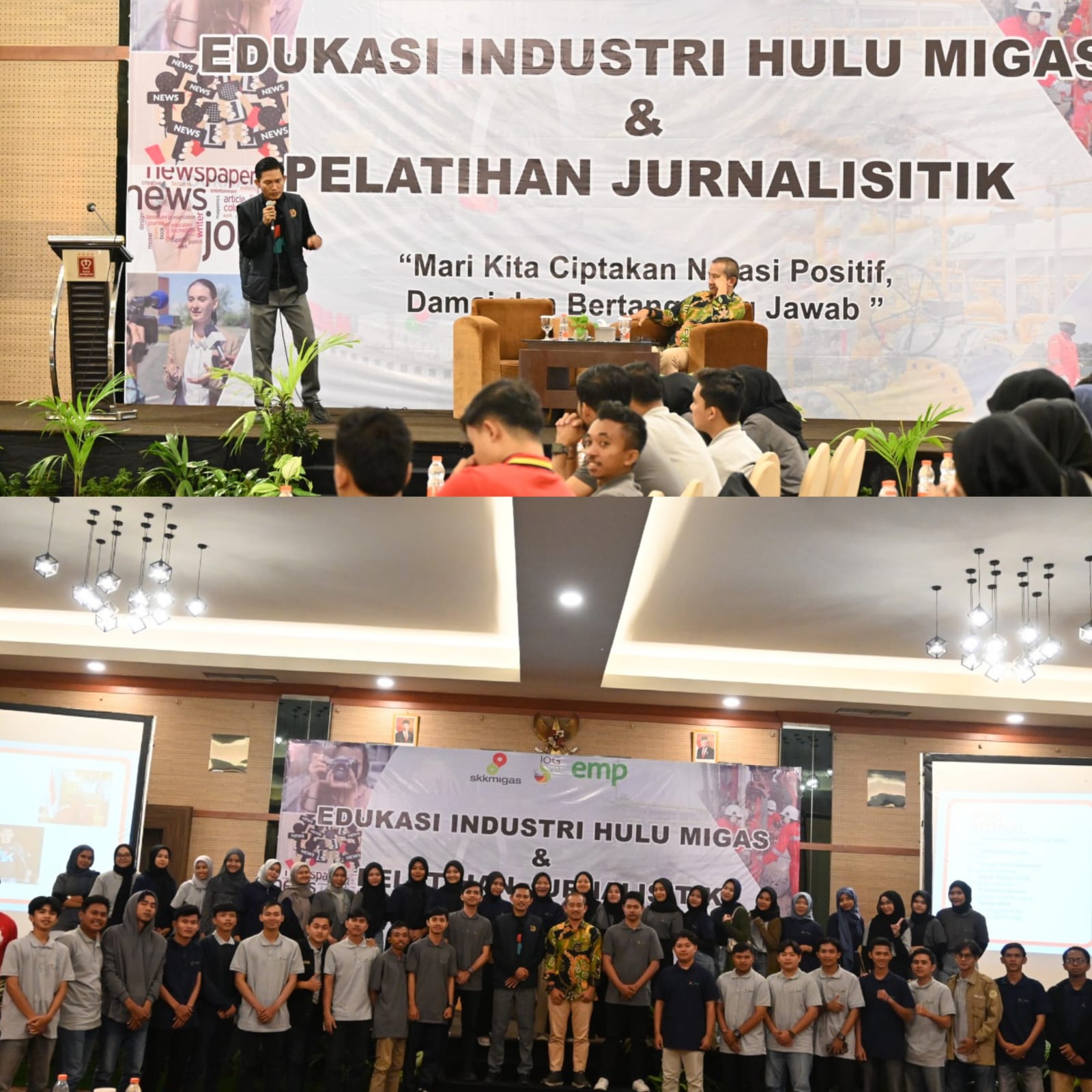 EMP Bentu Ltd Gelar Edukasi Industri Hulu Migas &  Pelatihan Jurnalistik Kepada Dua Organisasi Mahasiswa