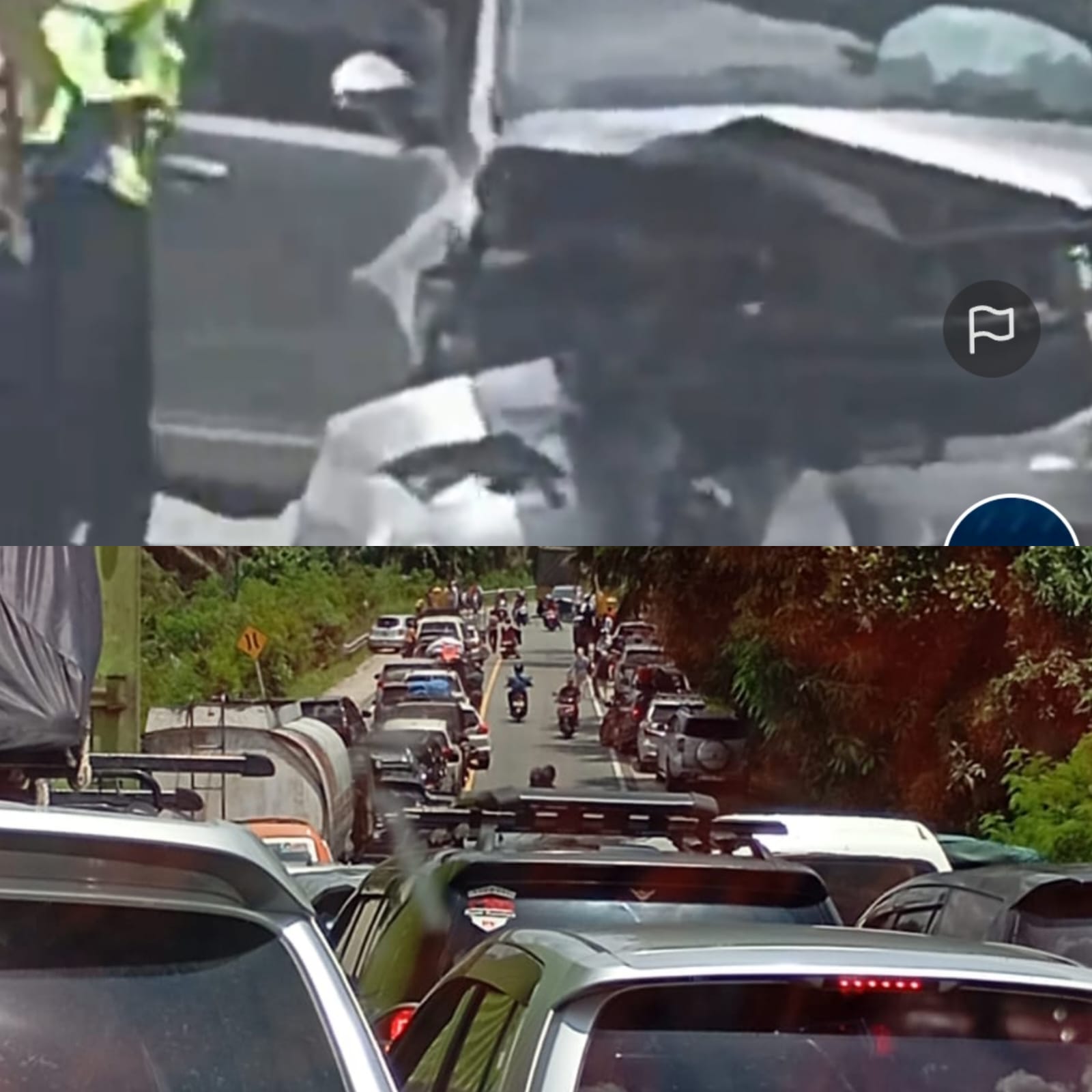 Kecelakaan Maut di Jalintim Pelalawan, Satu Orang Meninggal Dunia, Dua Luka-luka