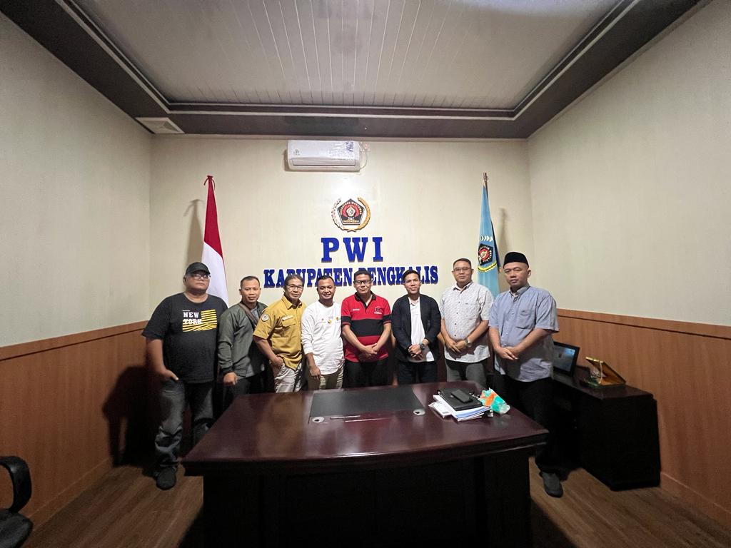 Pesan Wakil Ketua DPRD, PWI Bengkalis Tetap Jaga Kondusifitas dan Kontribusi Pembangunan Daerah