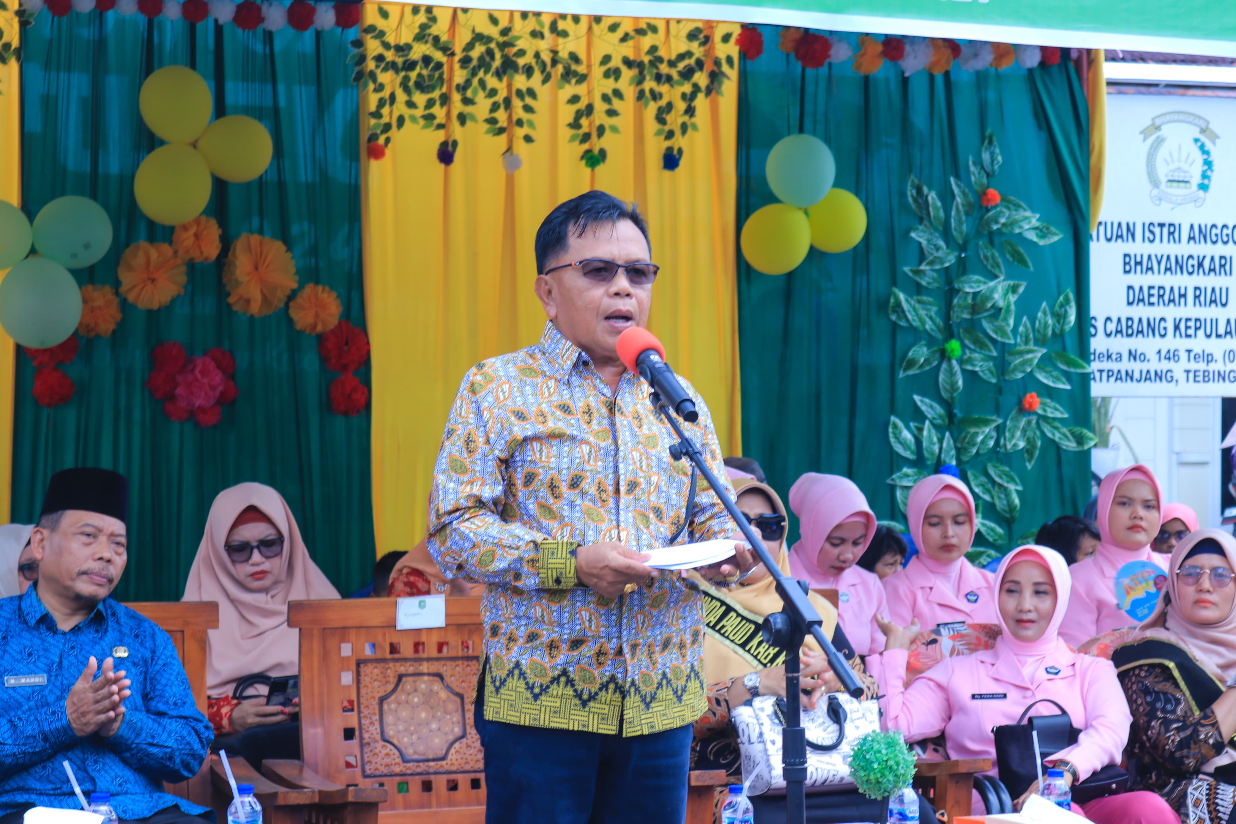 Plt Bupati Asmar Lepas Karnaval Anak TK dan PAUD