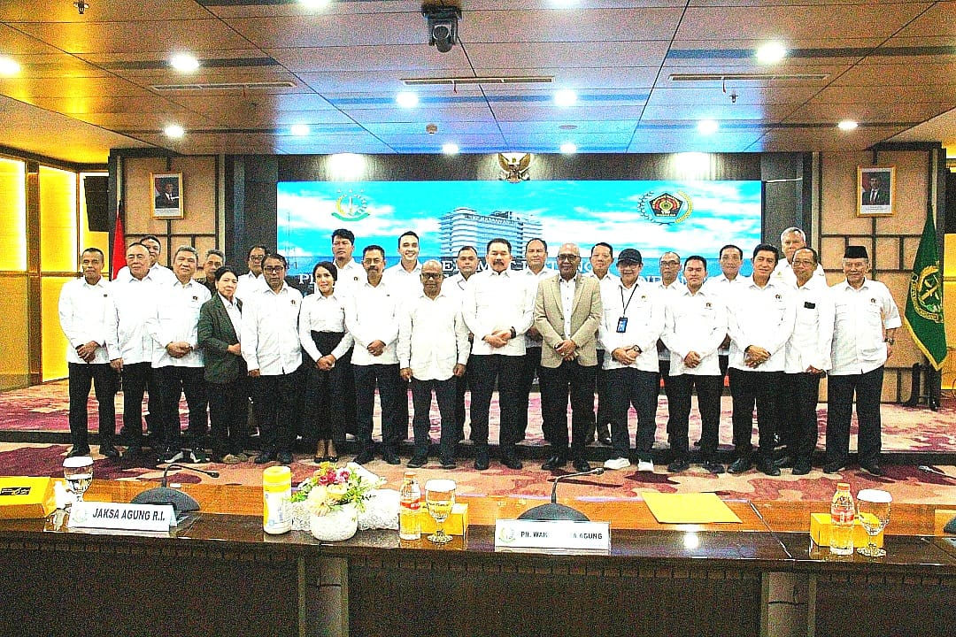 Sambut Kunjungan PWI Pusat, Jaksa Agung Ajak Bersinergi