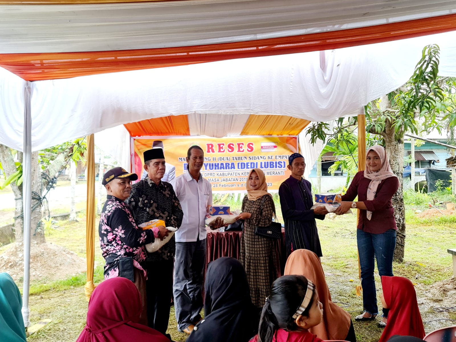 Adakan Reses Dijalan Sultan Muda Dedi Yuhara Lubis Anggota DPRD, Serap Aspirasi  Masyarakat.