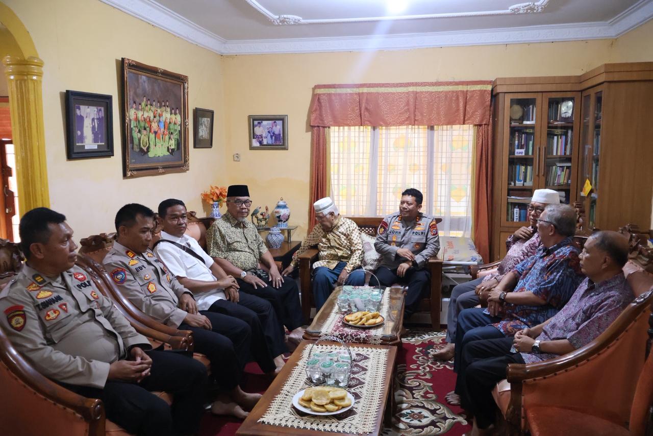 Kapolres Pelalawan Silaturahmi dengan Sultan Pelalawan, Perkuat Sinergi Jaga Kondusivitas Daerah