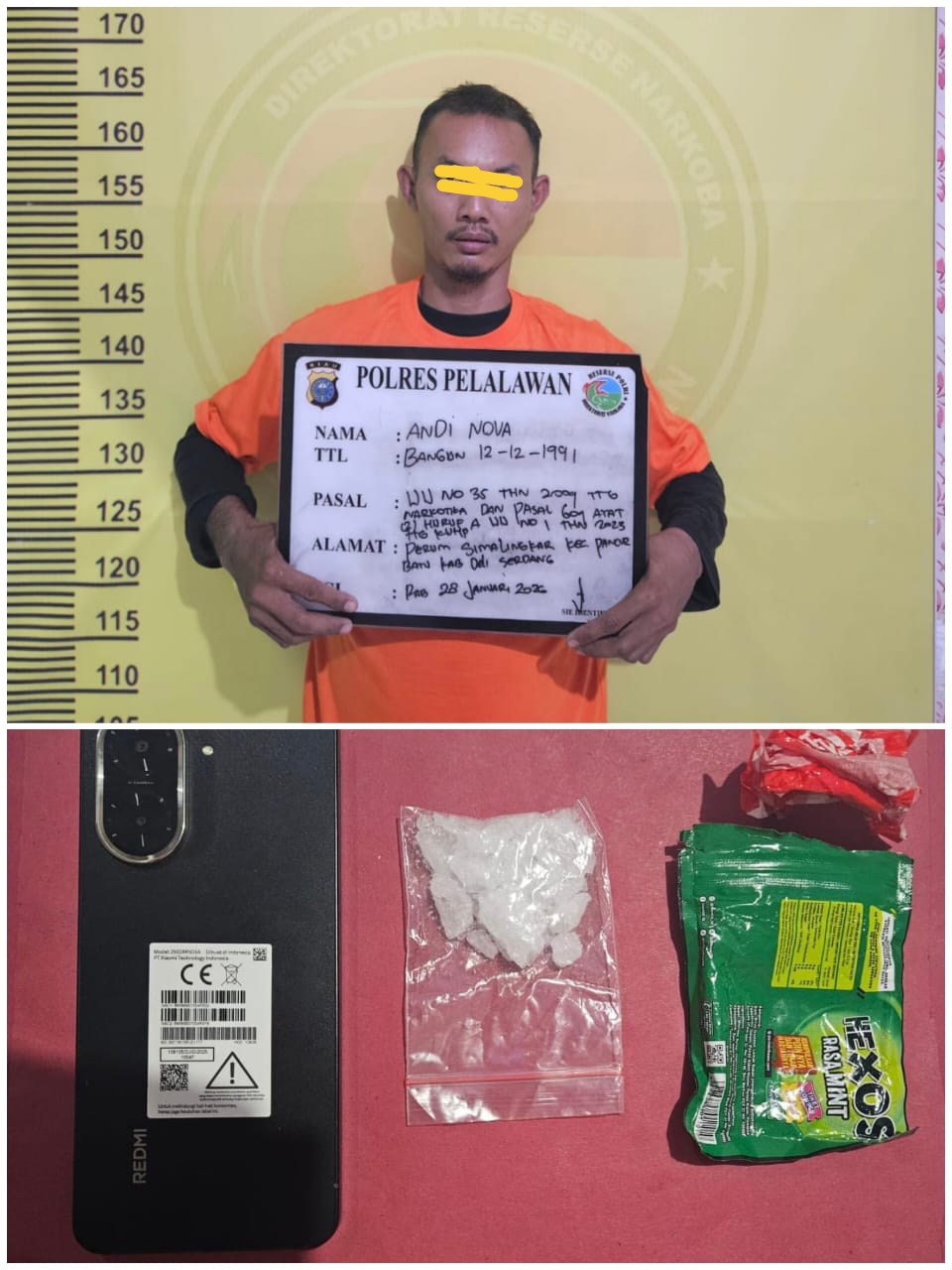 Transaksi Sabu di Ukui Digagalkan, Satu Pelaku Diamankan Polisi